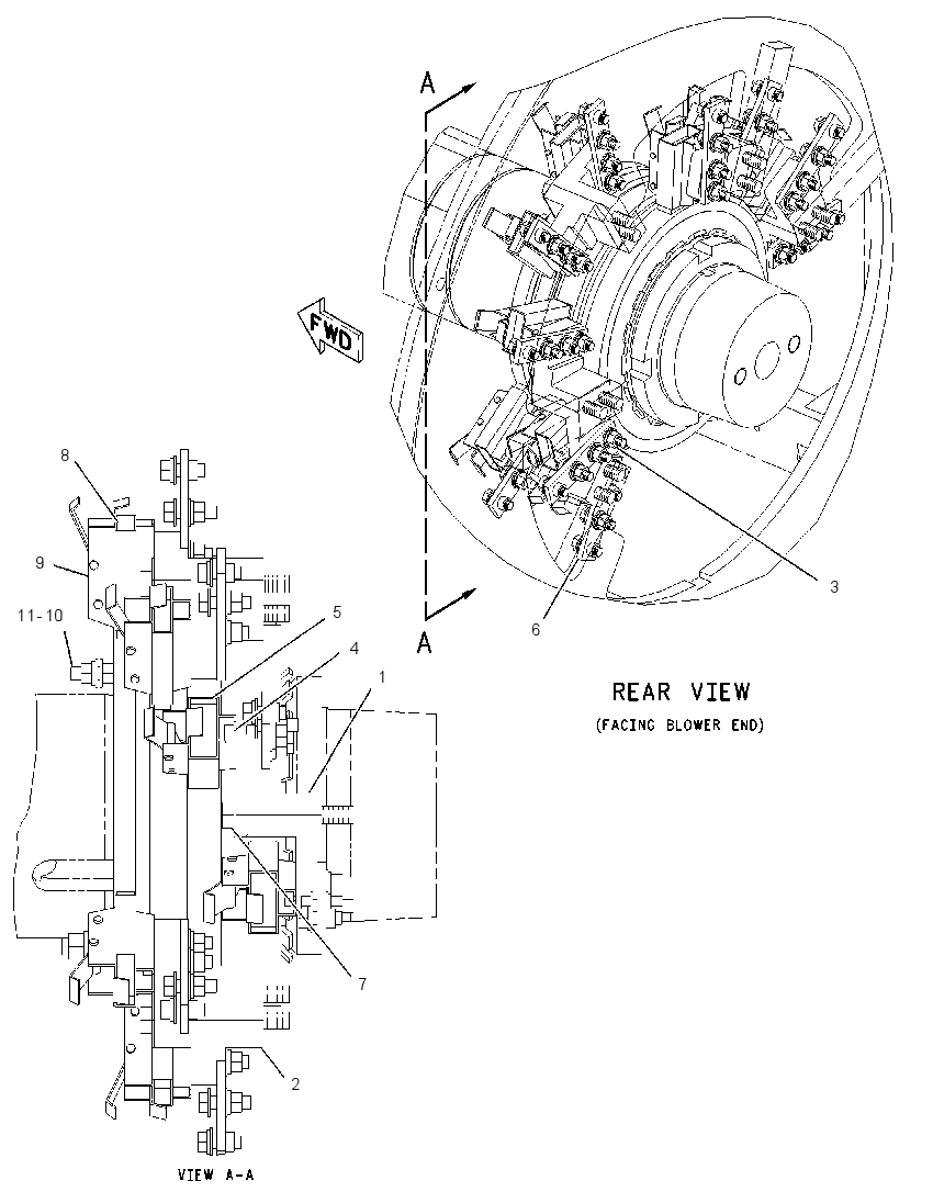 BRUSH GP-GENERATOR 2069689 CAT