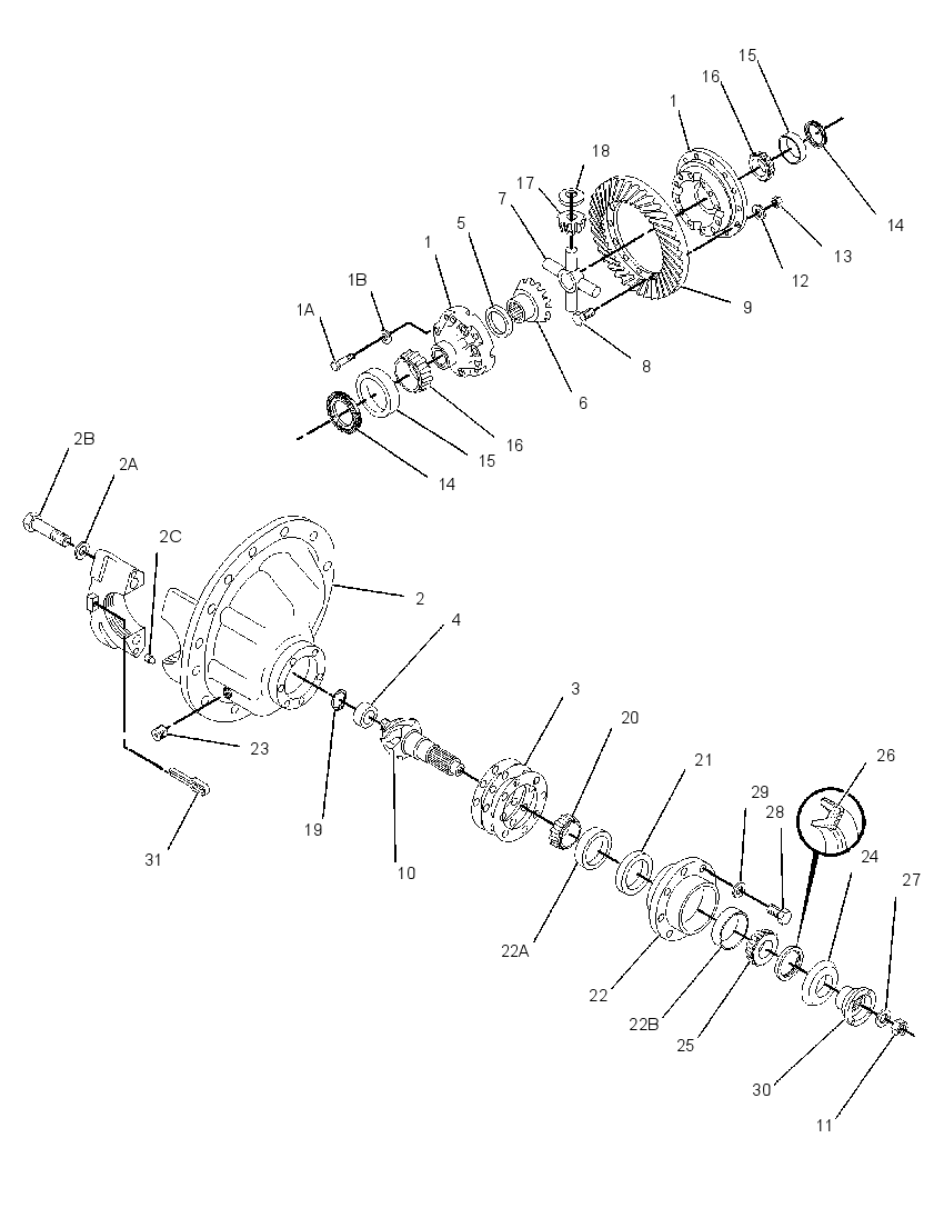 CARRIER GP-DIFFERENTIAL 1126644 CAT