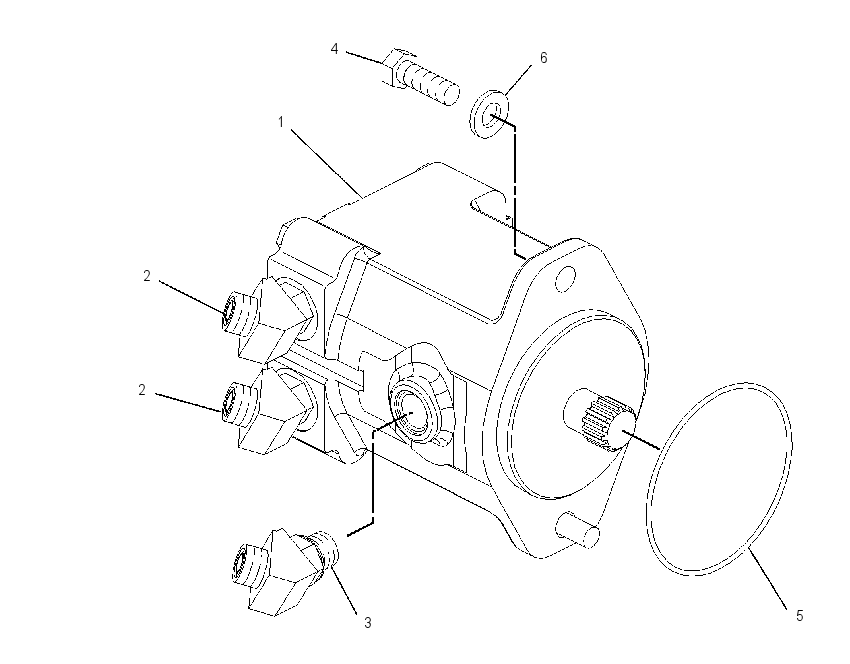 MOTOR & MTG GP-VIBRATORY 1865229 CAT