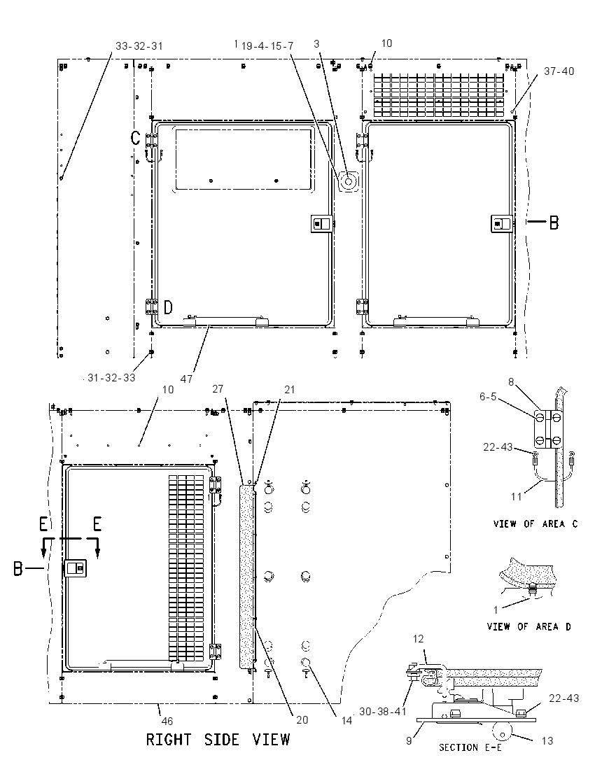 FASTENER GP-ENCLOSURE 2227193 CAT