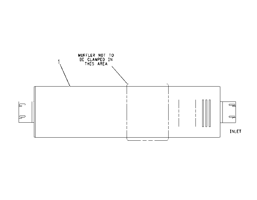 MUFFLER & CONVERTER GP 1996131 CAT