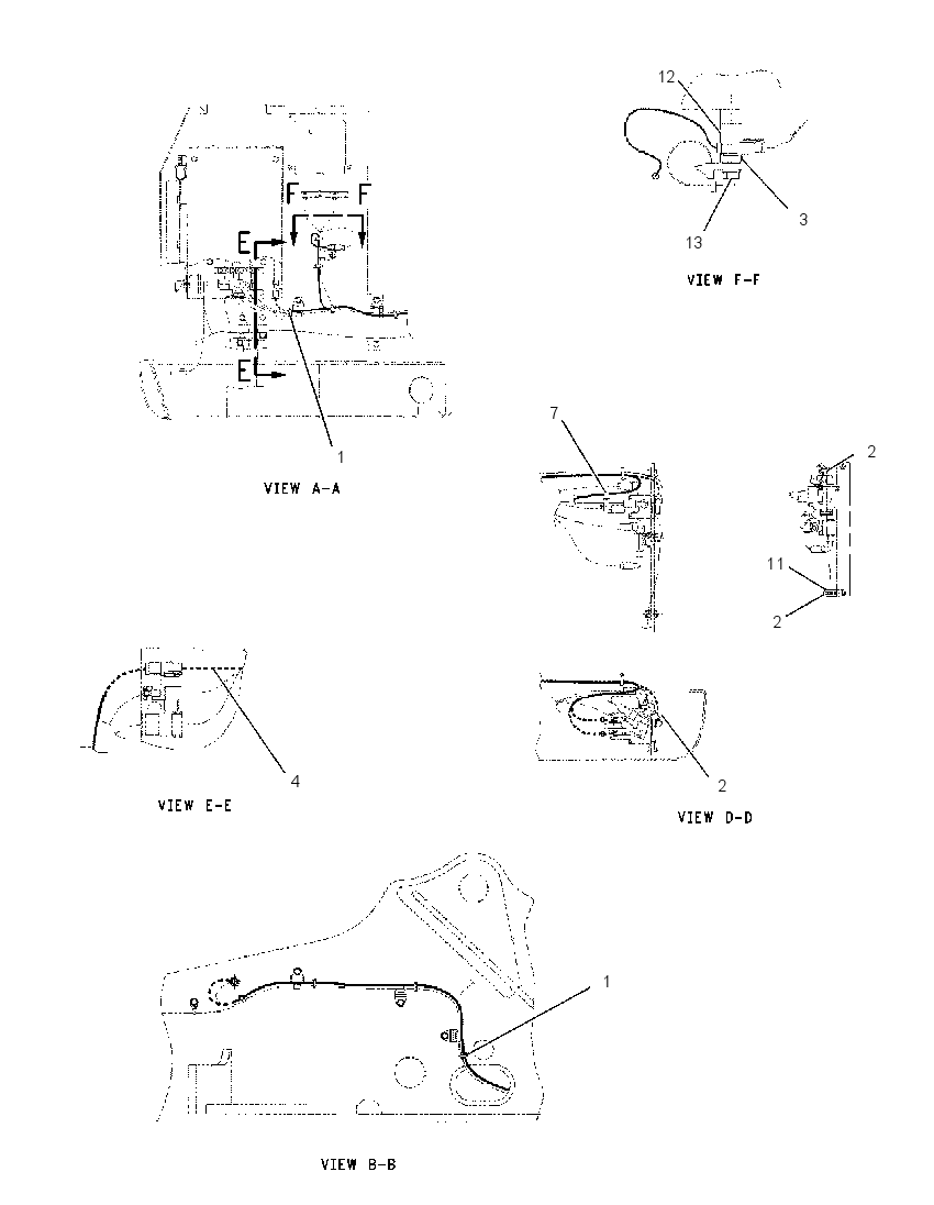 WIRING GP-GRAPPLE CONTROL 2242936 CAT