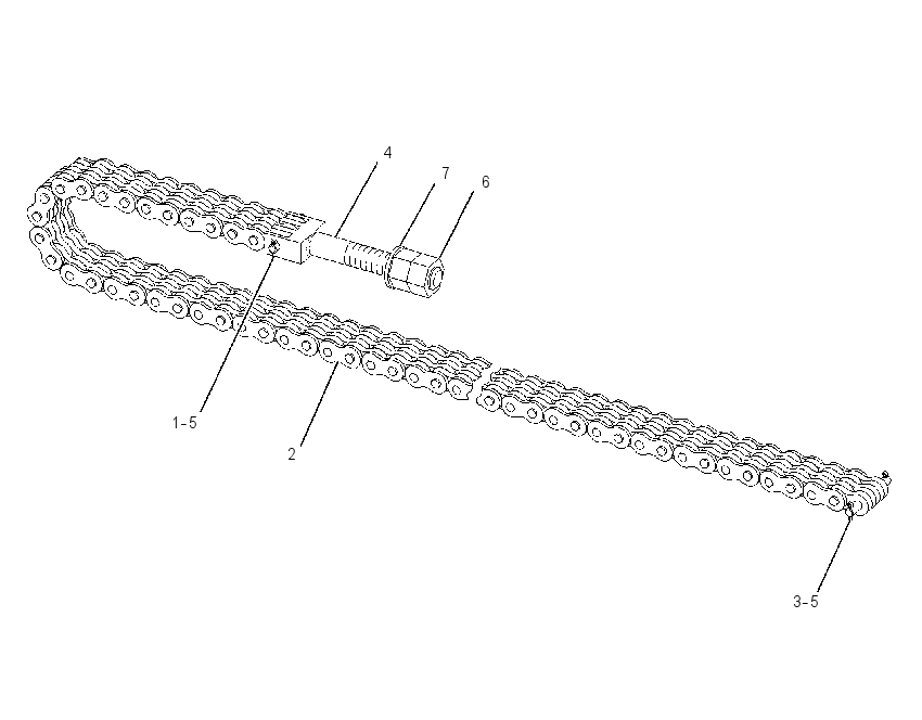 CHAIN GP-BOOM 2104822 CAT
