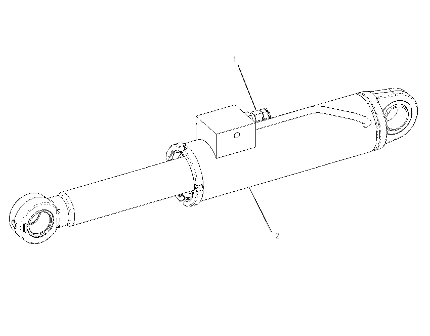 CYLINDER & VALVE GP-TILT 2210983 CAT