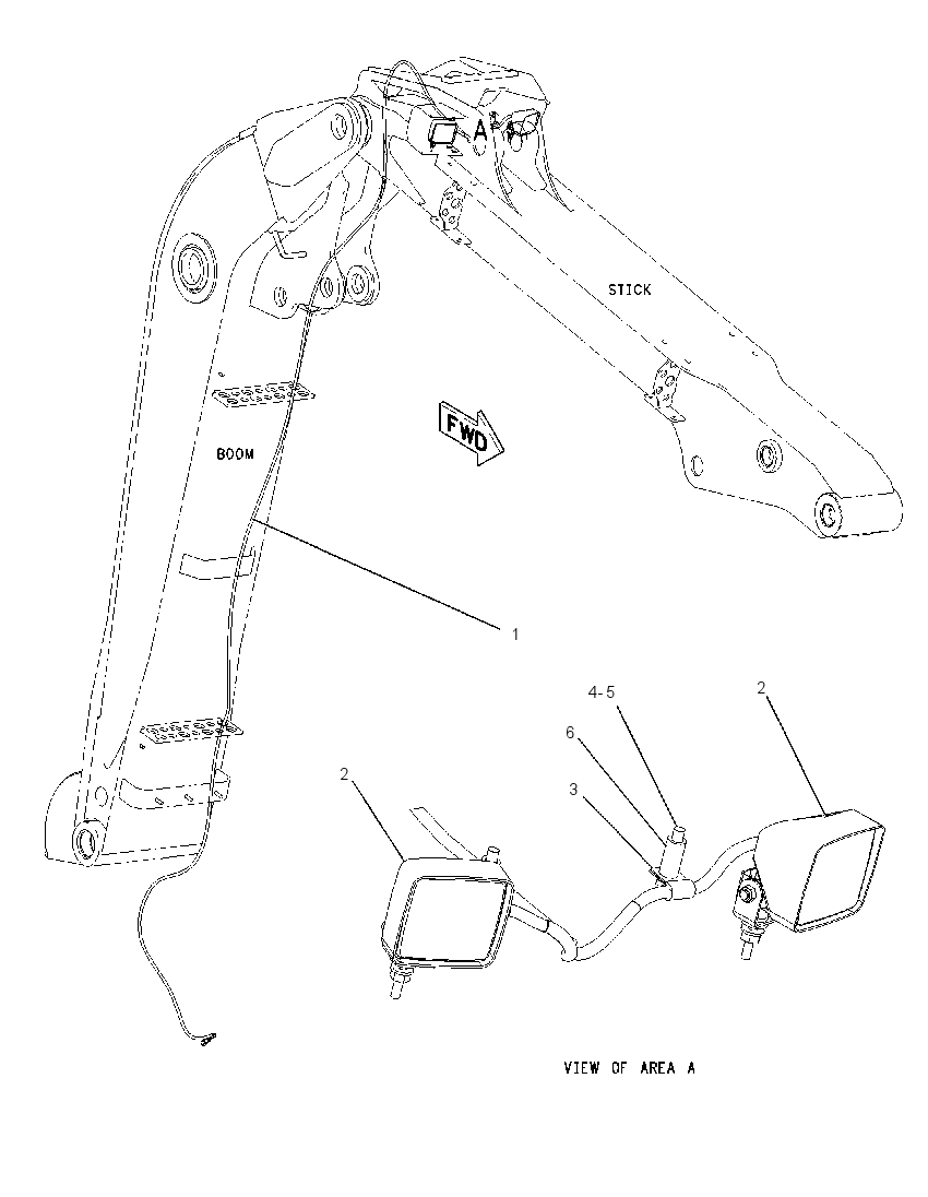WIRING GP-BOOM 2128018 CAT