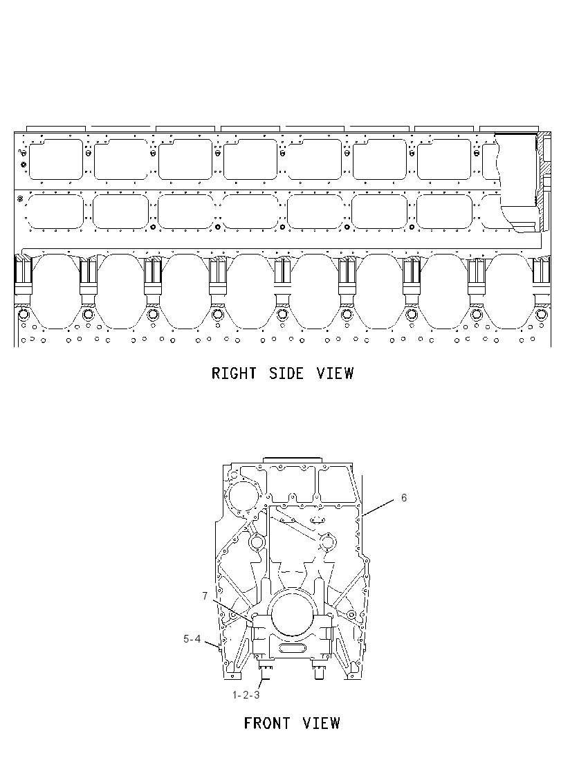 Блок цилиндров в сборе 2146055 CAT