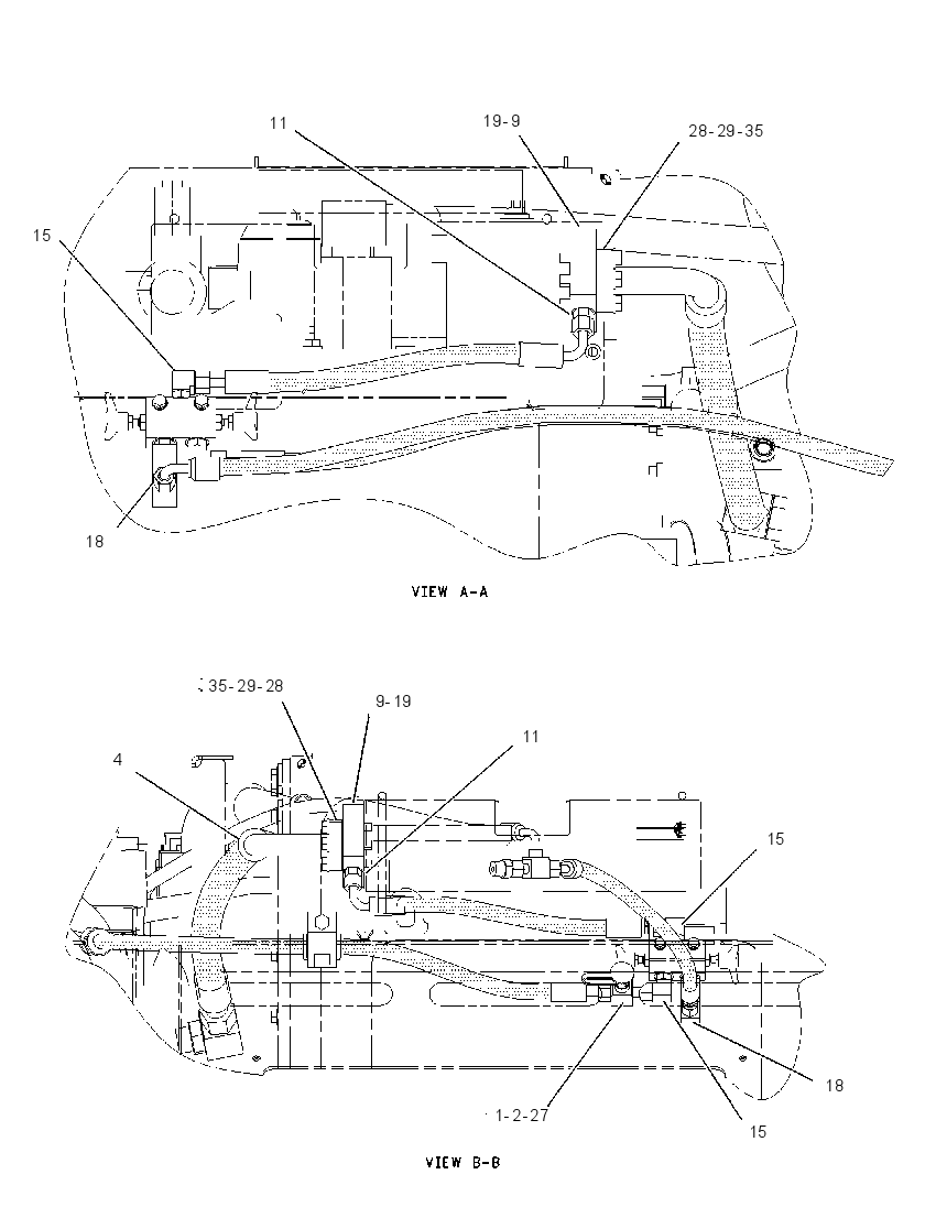 LINES GP-SUSPENSION 1663945 CAT
