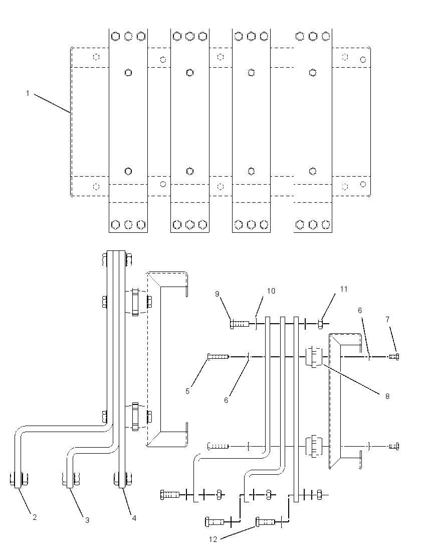 MOUNTING GP-BUS BAR 1561447 CAT