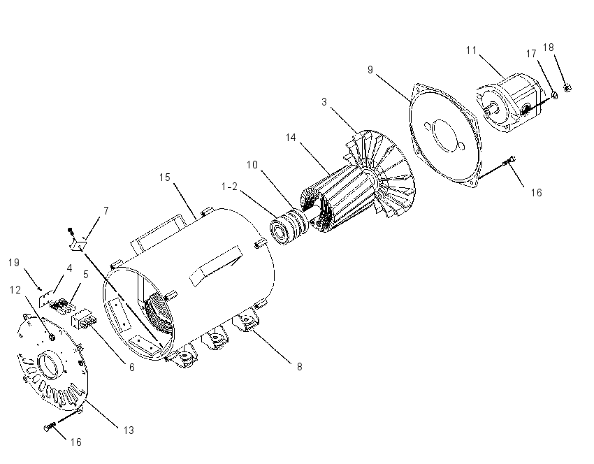 GENERATOR GP-HYDRAULIC 2196308 CAT