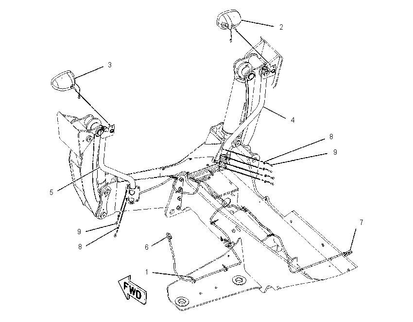 LIGHTING GP-FRONT 2179522 CAT