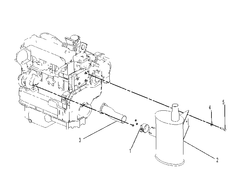 MOUNTING GP-MUFFLER 1803268 CAT