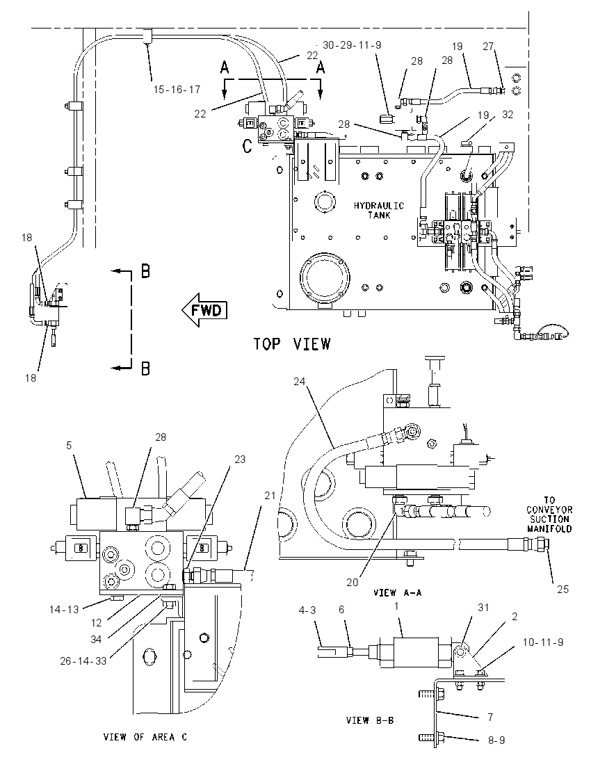 LINES GP-THROTTLE 2272541 CAT