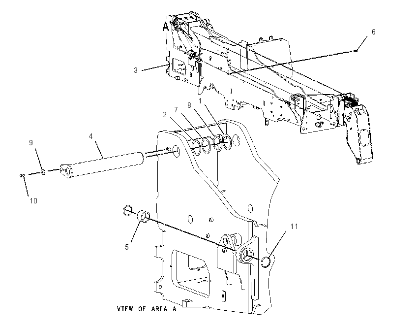 FRAME GP-MAIN 2190221 CAT