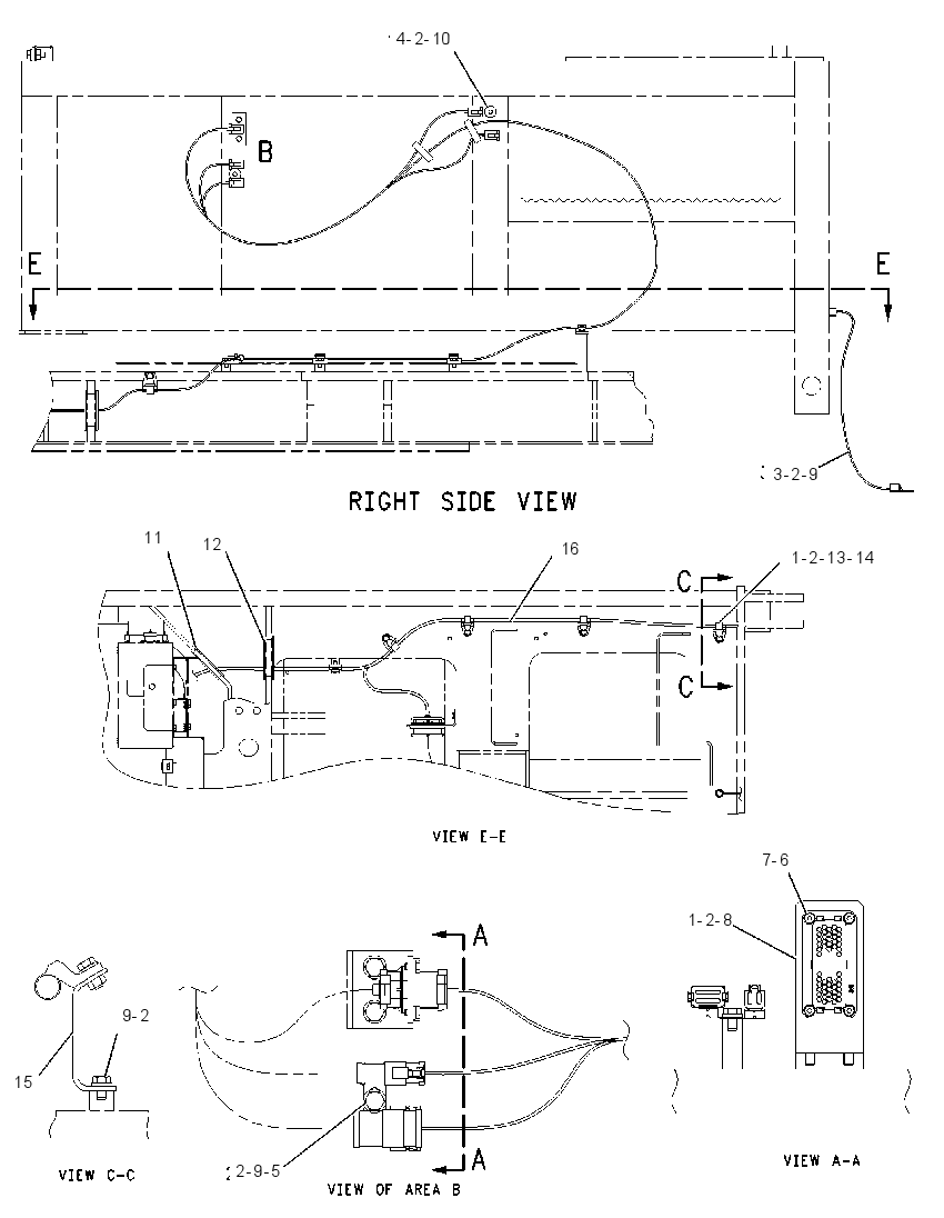 WIRING GP-CAB RISER 2162683 CAT