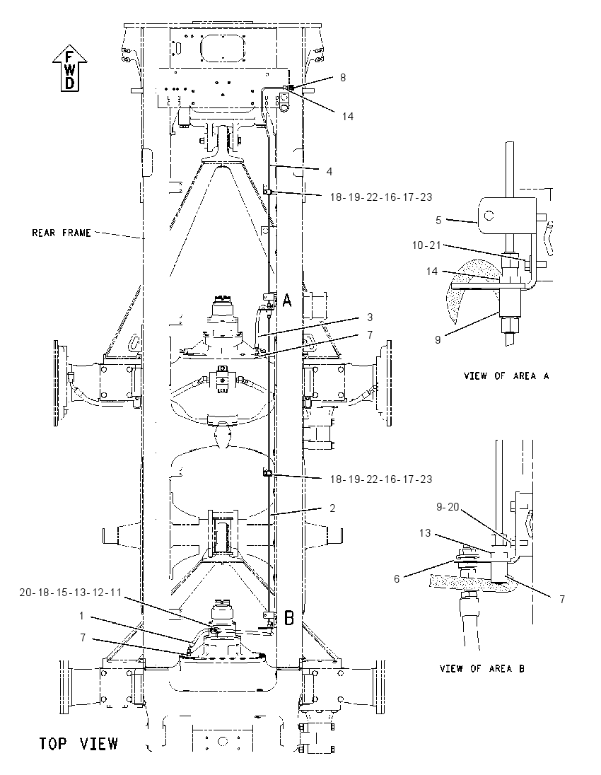 LINES GP-DIFFERENTIAL LOCK 1527034 CAT