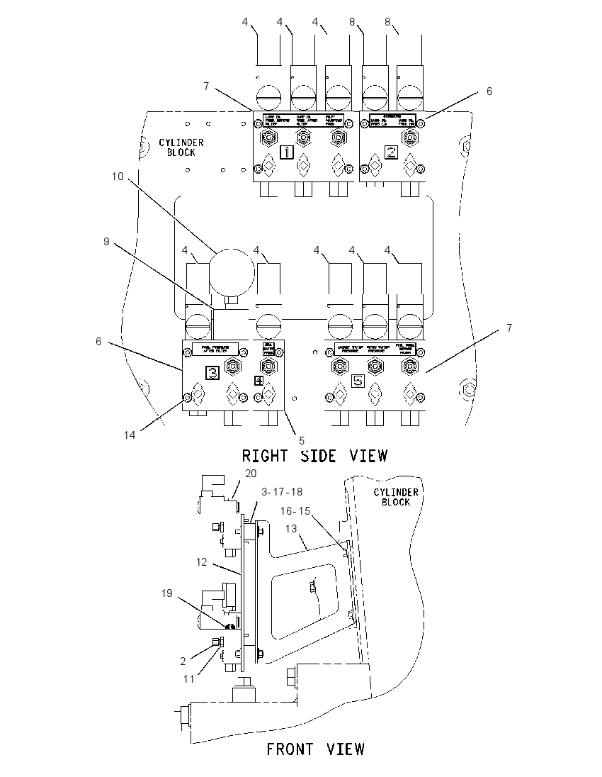 PROTECTION GP-ENGINE 2292761 CAT