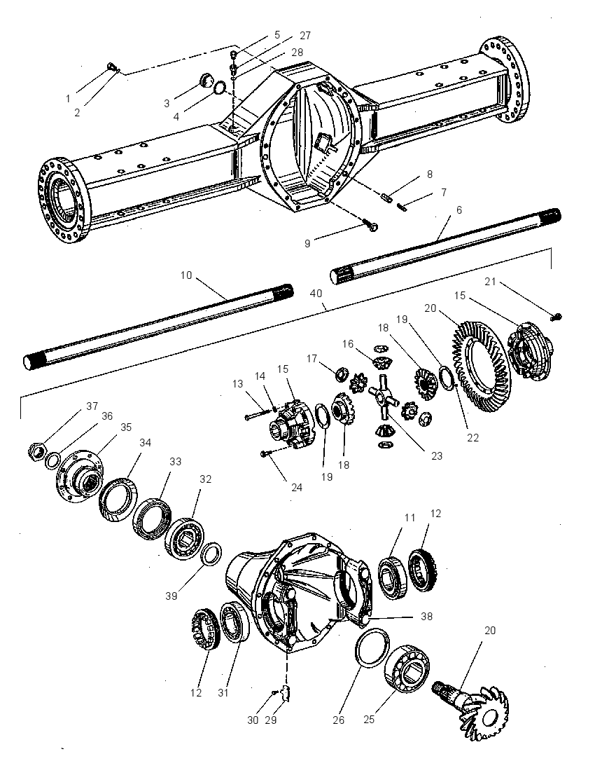 DIFFERENTIAL GP-ROTOR DRIVE 6R2488 CAT