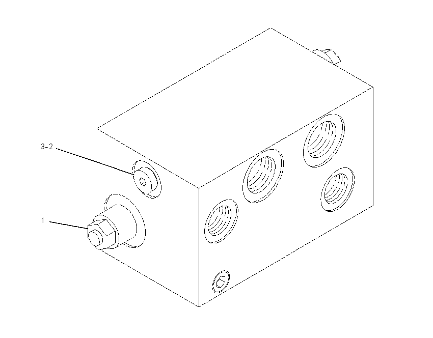 VALVE GP-COUNTERBALANCE 1952880 CAT