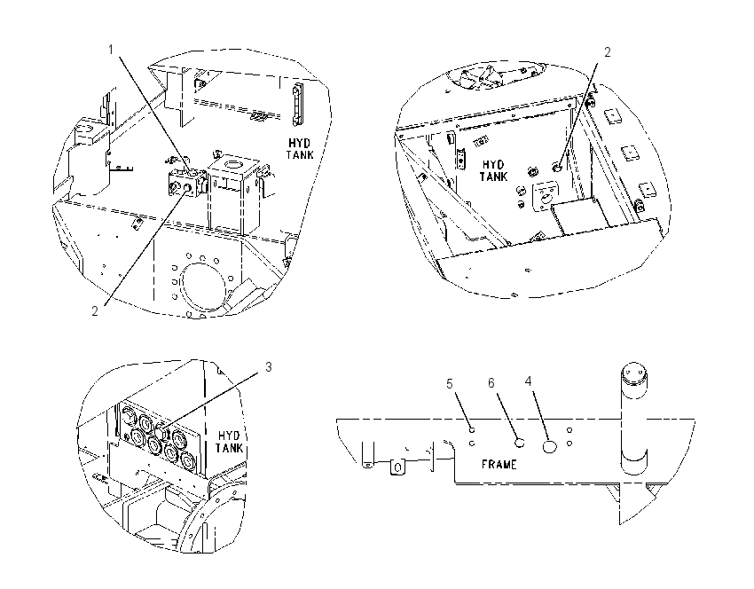 PLUG GP-HYDRAULIC LINES 1986178 CAT