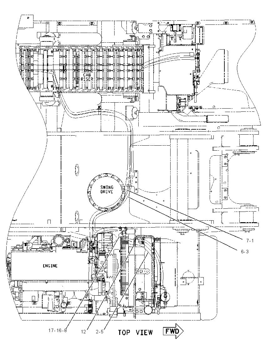 Трубопроводы кондиционера 1900285 CAT