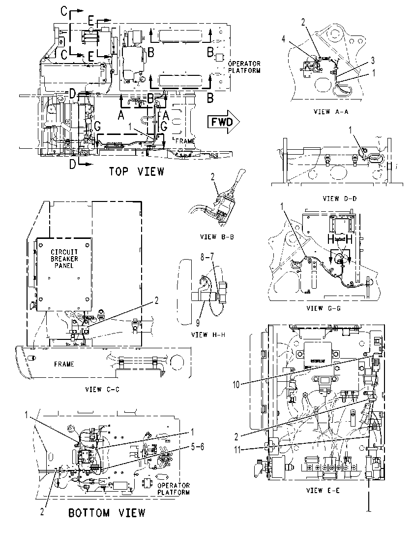 WIRING GP-COMBINED FLOW 2130678 CAT