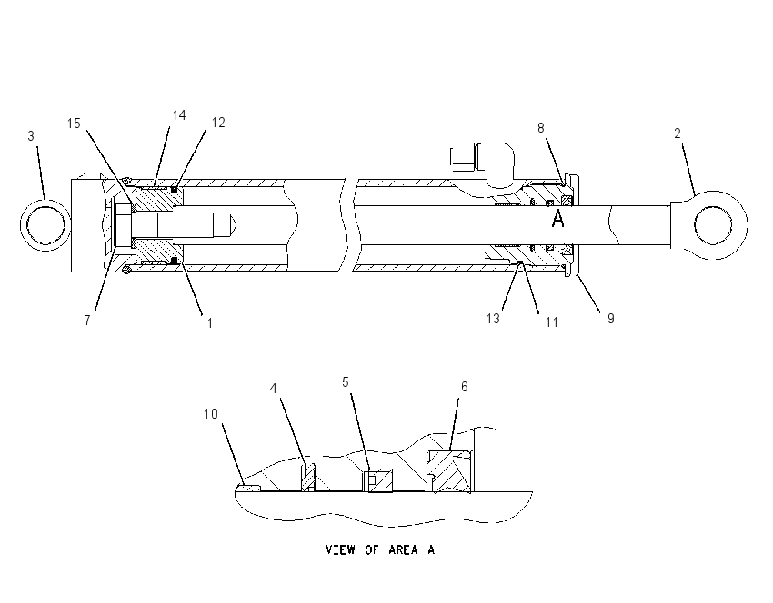 CYLINDER GP-EXTENDABLE STICK 1917725 CAT