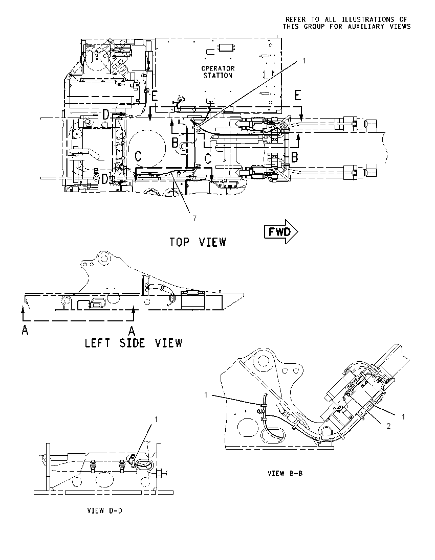 WIRING GP-COMBINED FLOW 2130877 CAT