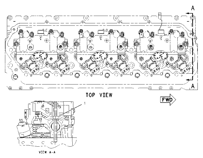 MOUNTING GP-VALVE MECHANISM 2298083 CAT