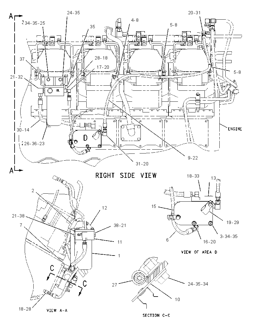 METERING GP-ENGINE OIL 2095285 CAT