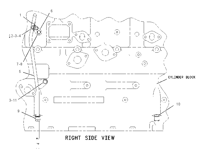 GUIDE GP-OIL LEVEL GAUGE 1083356 CAT