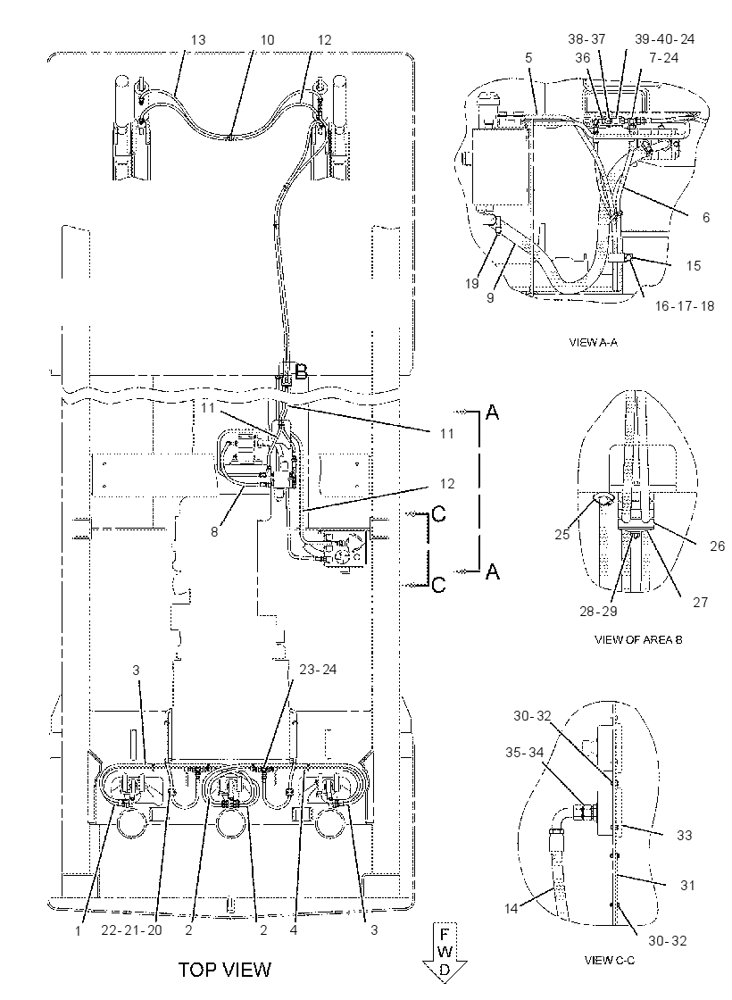 LINES GP-LIFTING 2018853 CAT