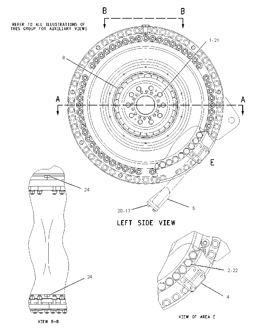 WHEEL GP-REAR 1425135 CAT