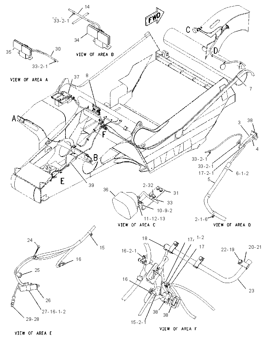 WIRING GP-SCRAPER 1993338 CAT