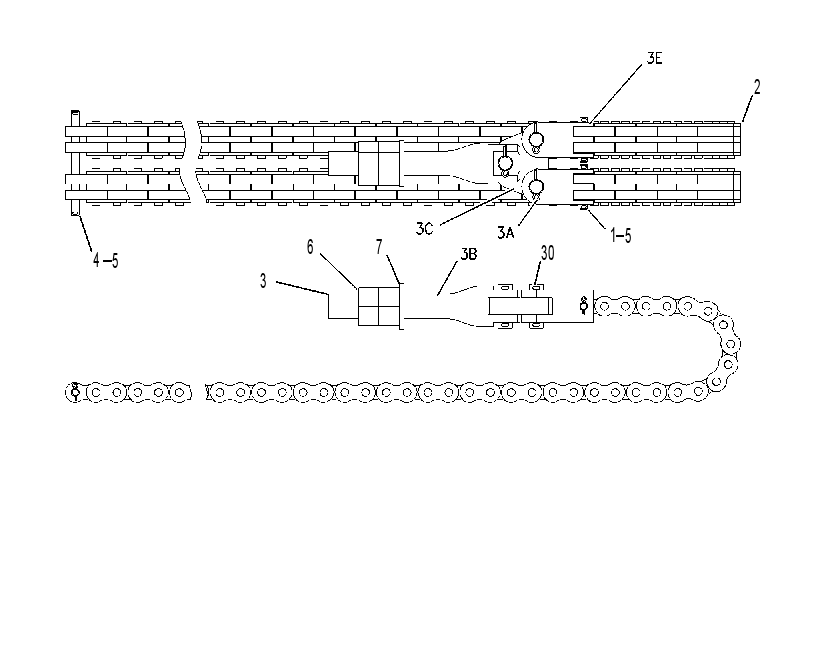 CHAIN GP-BOOM 2039412 CAT