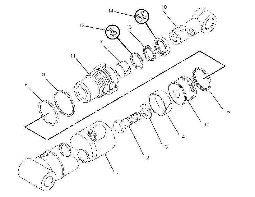 CYLINDER GP-EXTENDABLE STICK 1239707 CAT