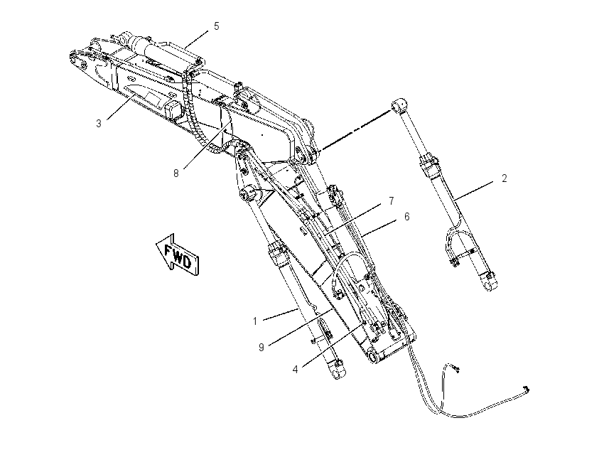 BOOM AR-VARIABLE ADJUSTABLE 2255900 CAT