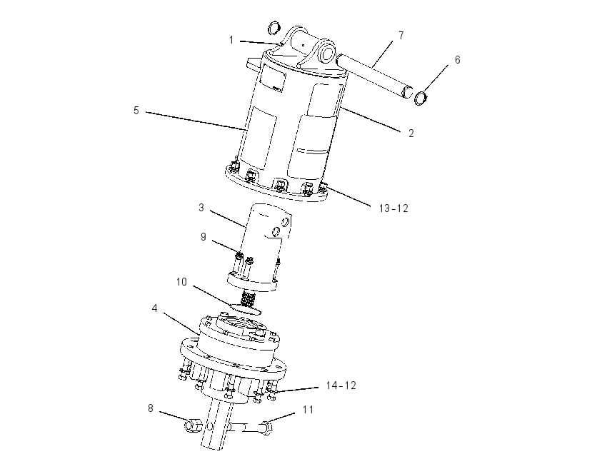 DRIVE GP-AUGER 1615855 CAT