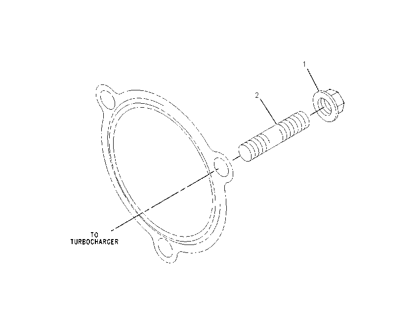 MOUNTING GP-EXHAUST 2341421 CAT