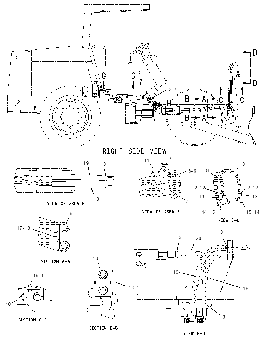 LINES GP-BLADE 1401829 CAT
