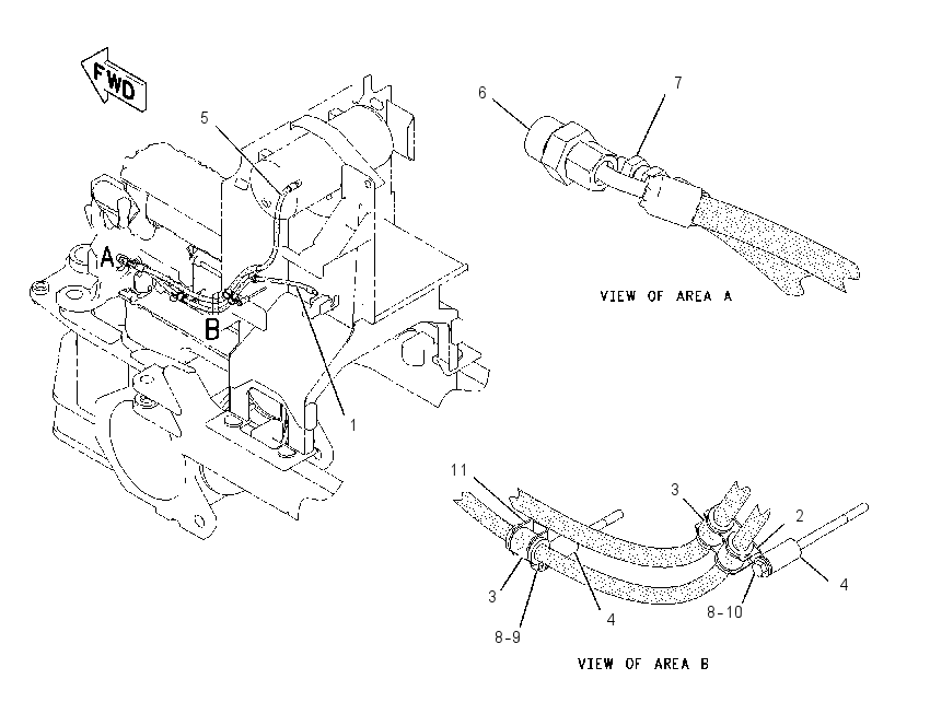 LINES GP-AIR TANK 2127523 CAT