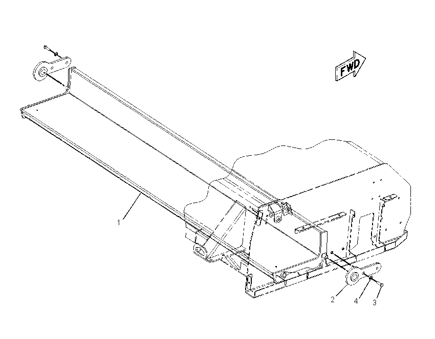 FRAME GP-DEBRIS 2218339 CAT