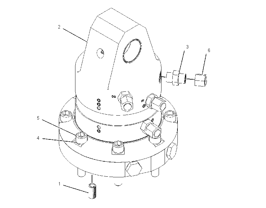ROTATOR GP-HYDRAULIC 2207035 CAT