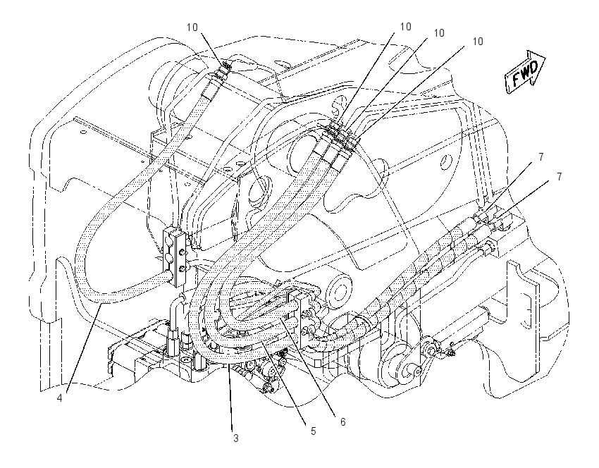 LINES GP-CHASSIS 2126130 CAT