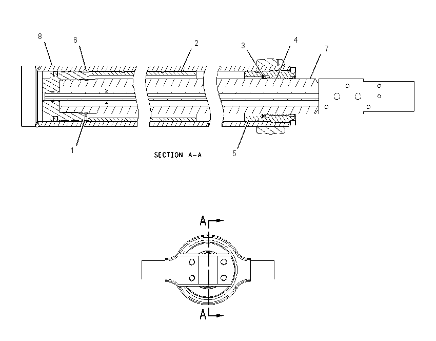 CYLINDER GP-TELESCOPING 2319220 CAT