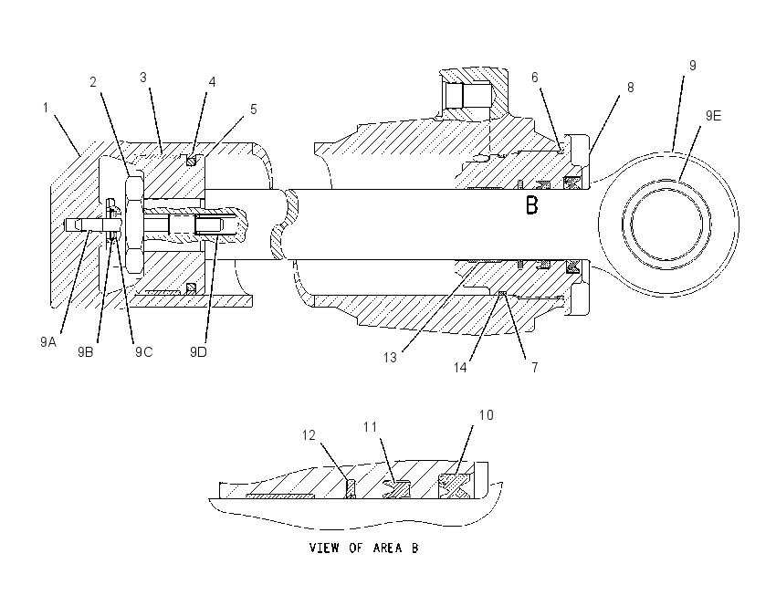 CYLINDER GP-SWING 1918161 CAT