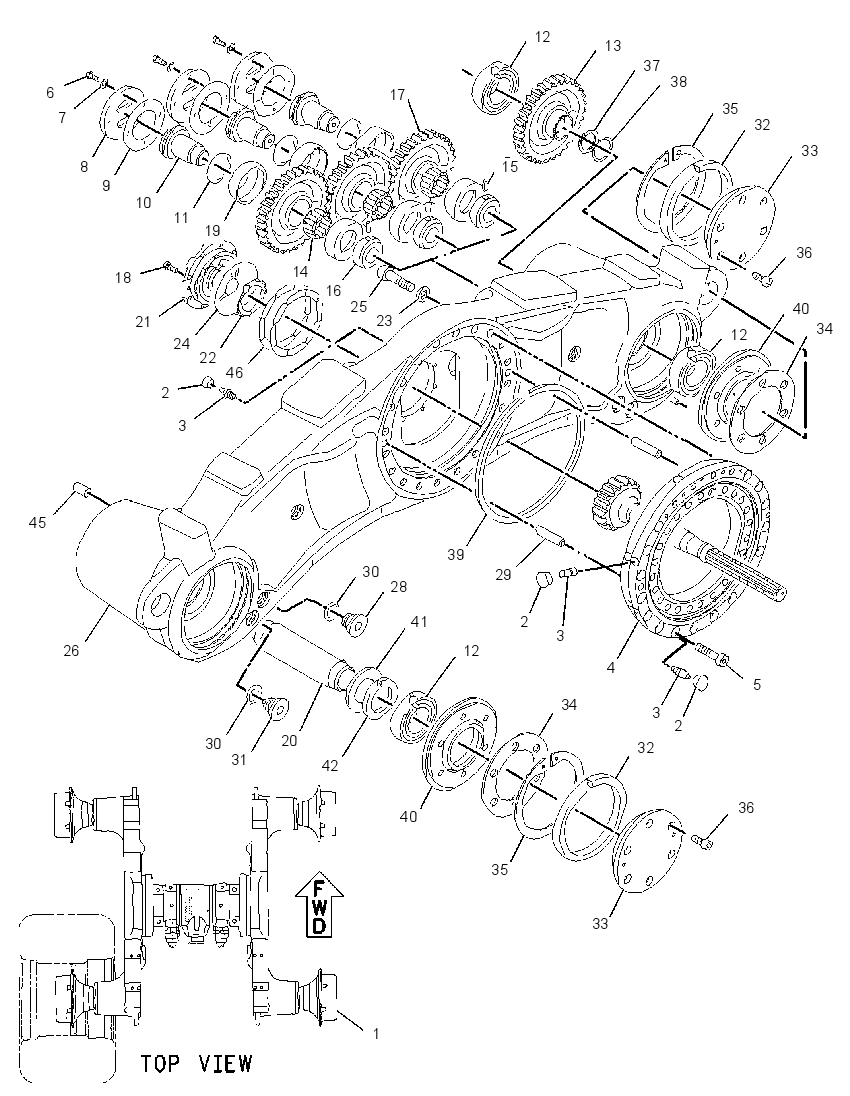 BOGIE GP-REAR 2204784 CAT