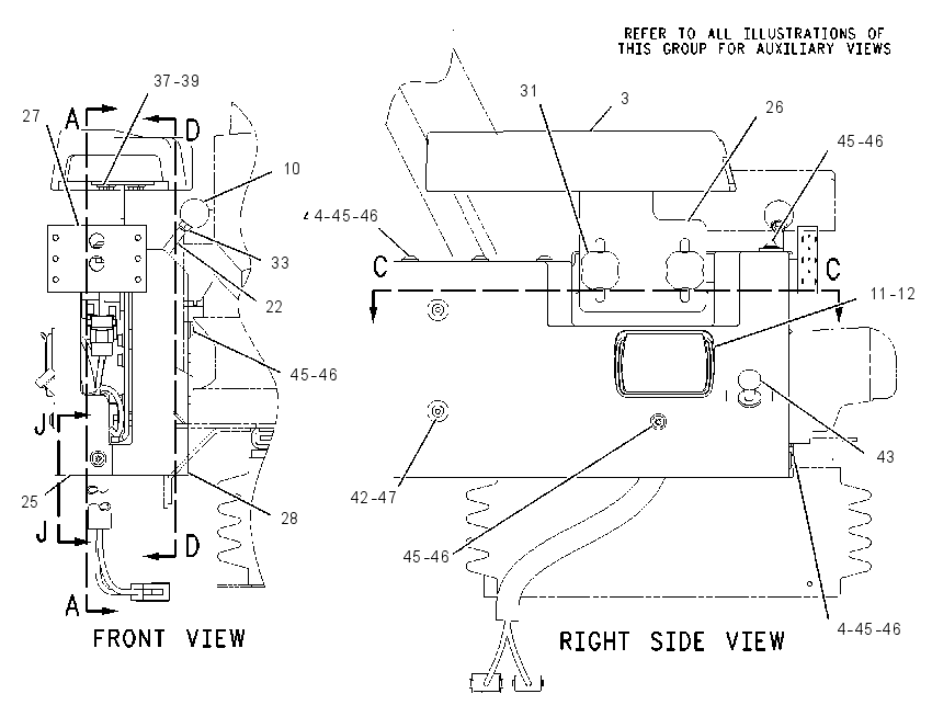 SUPPORT GP-HYDRAULIC CONTROL 2195086 CAT