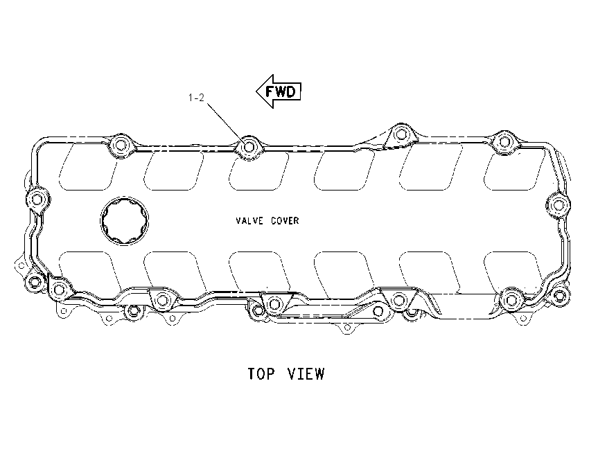 FASTENER GP-VALVE COVER 2321564 CAT