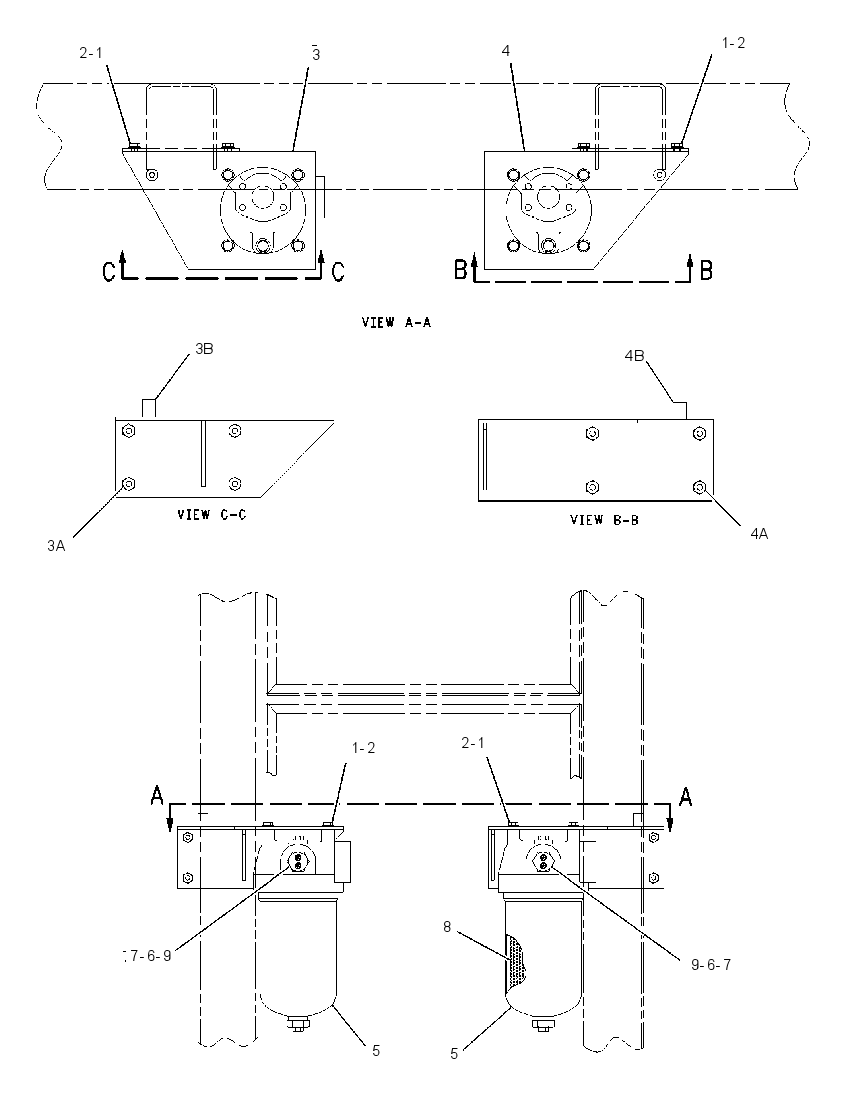 FILTER & MTG GP-POWER TRAIN 1657293 CAT