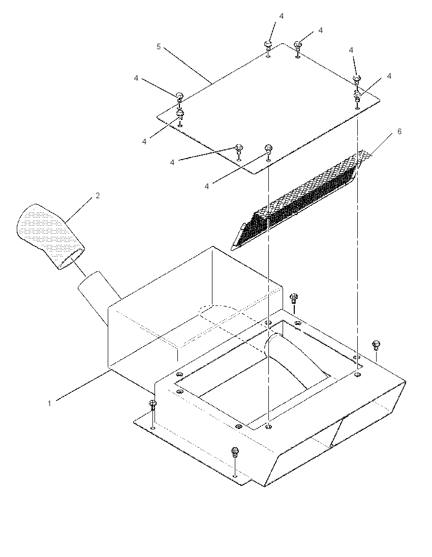 DUCT GP-ENCLOSURE 2319011 CAT